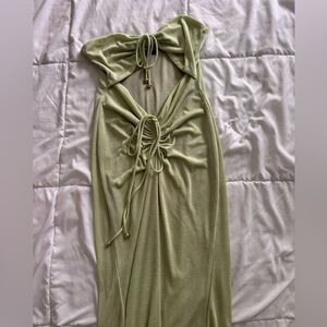 Light Green Strapless Dress